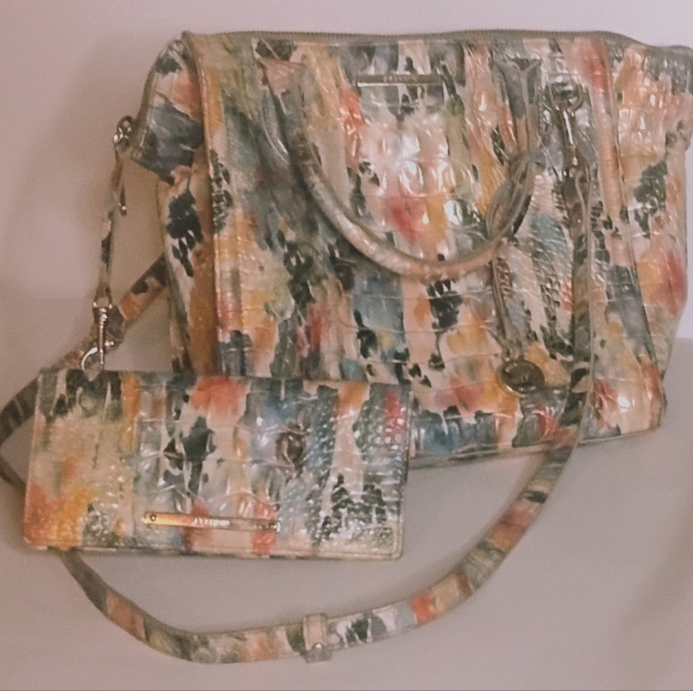 Brahmin Duxbury Purse W Matching Wallet